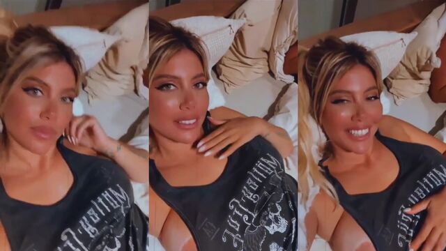 Wanda Nara shows her big ass in a sexy photo shoot