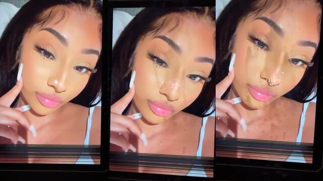 A sexy tribute to Rubi Rose with a cum-filled finish for the queen