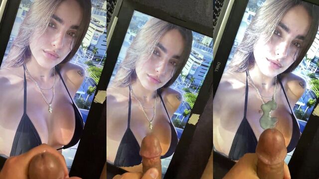 Eva Elfie cum tribute, a popular and exciting one to watch