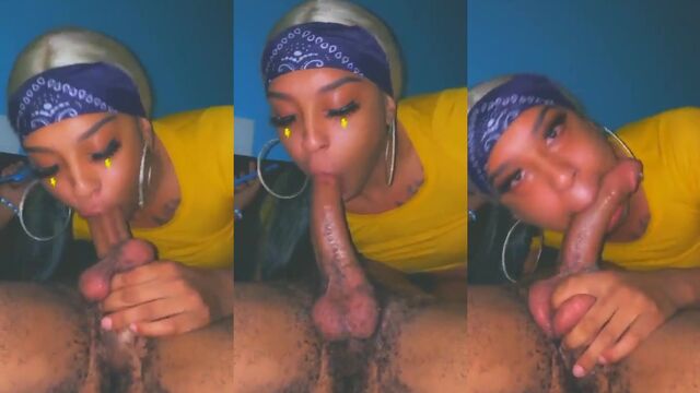 She ate my dick UP!! Super sloppy wet head