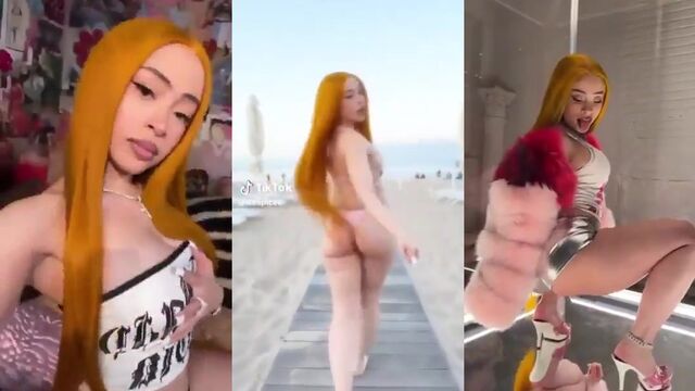 Hot singer Ice Spice gets fucked in the backyard