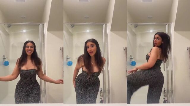 The pretty woman Maria Zakhary has sex on TikTok