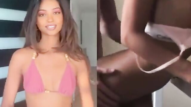 Petite Indian model from Kerala gets fucked by a British stud