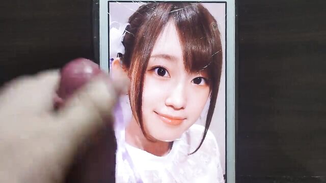 Asian voice actress Takahashi Rie gets her pussy filled with cum