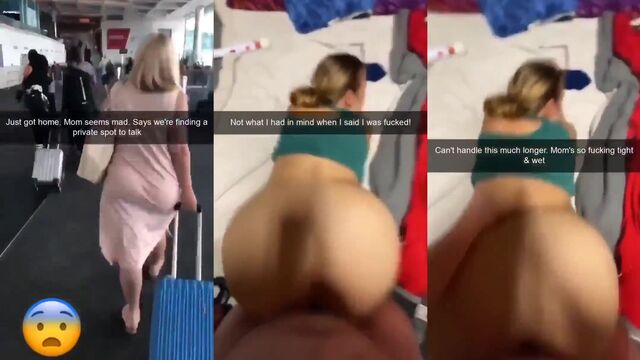 A man fucked his mom on Snapchat anonymously