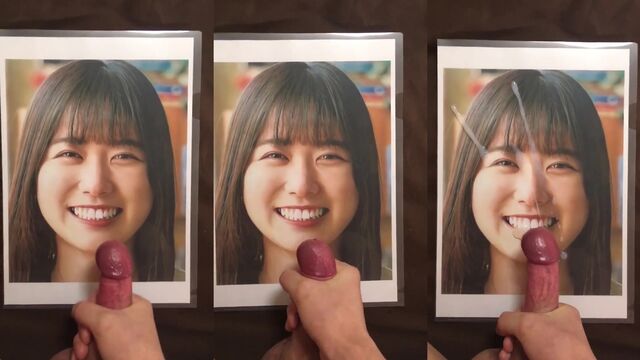 Hinatazaka46’s Nibu Akari and Dan生明里的 bukkake cumtribute scene is pure gold!