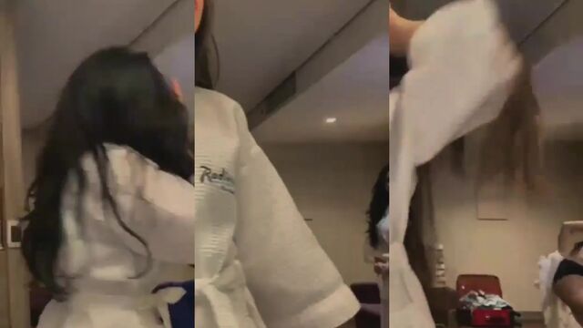 Yuniduda JanelaDaura's hot try-on video on YouTube