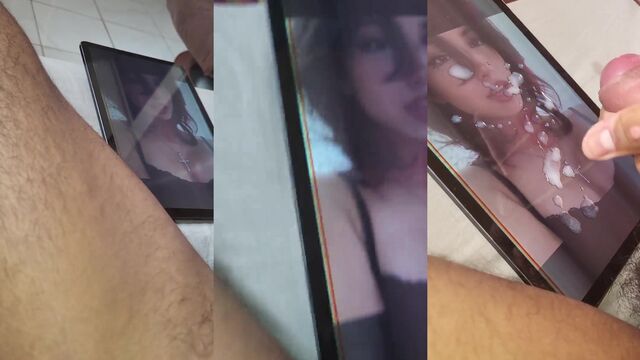 Hot tribute to a popular TikTok girl with a big ass dance challenge