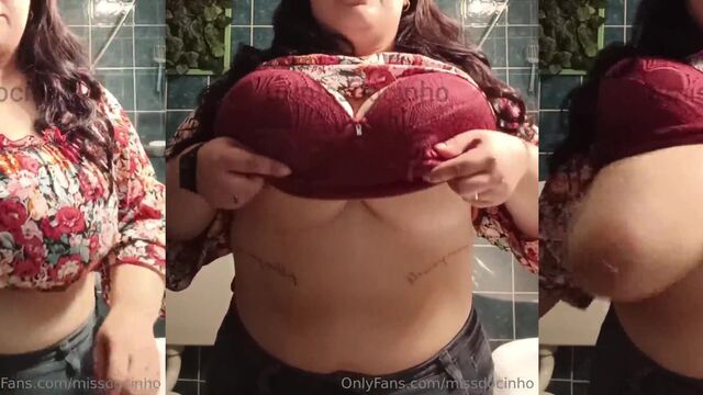 Hot amateur babe with natural tits gets fucked hard