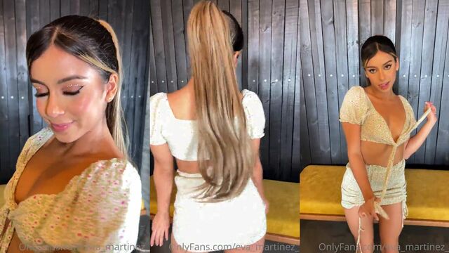 The hottest Latina chick shows off her amazing body and skills