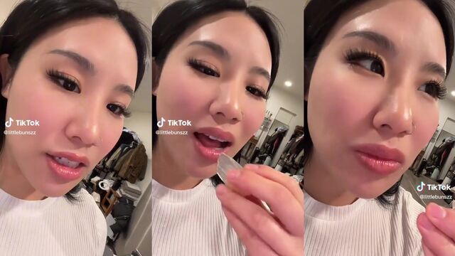 Petite Asian teen with huge tits gets fucked hard by her horny fan