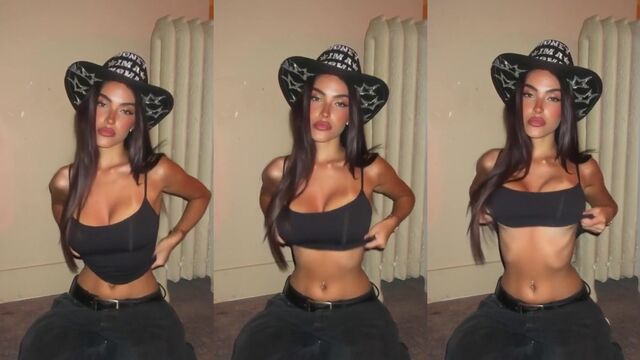 Madison Beer’s tits get it on with a lucky guy