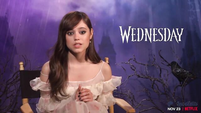 Jenna Ortega gets lewd edits and dirty talk action