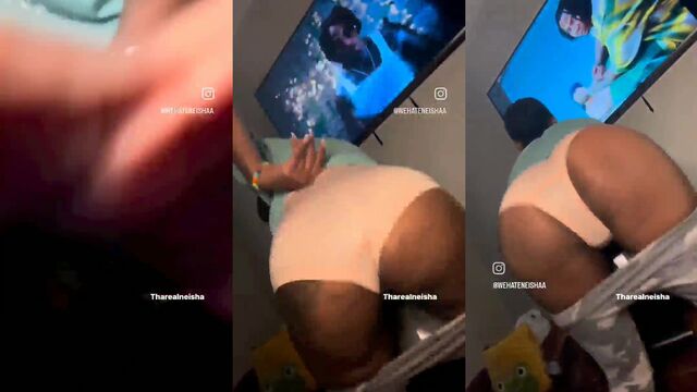 The boy with the nice titties does twerk and cheat on his GF