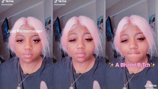 A fat ass BBW shakes it on TikTok in a captivating video