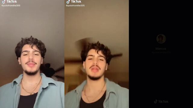 Cock shaking Latino guy shows his uncut dick in a solo video