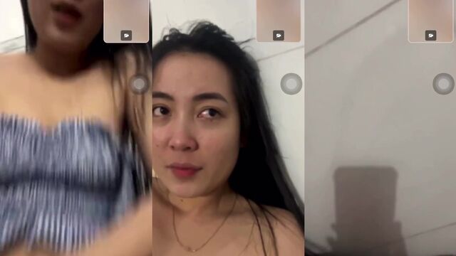 A couple has passionate sex right in the bathroom
