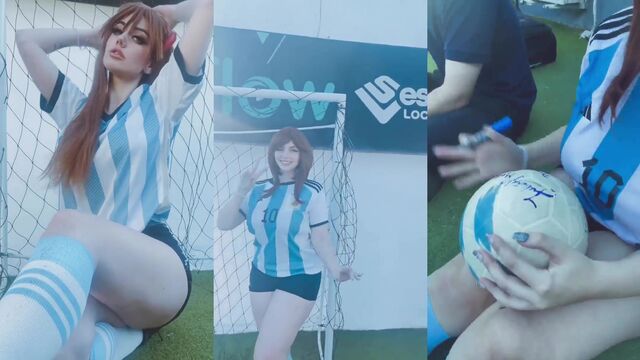 Lewd Melina cosplay reveal! Erocosplay sunshine from Argentina, pure fire!