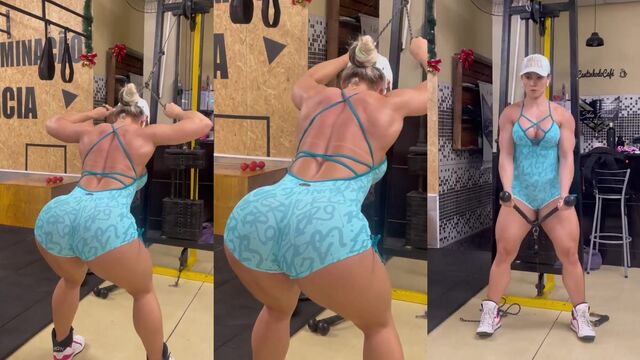 Brazilian babe shows her ass on Instagram before getting fucked