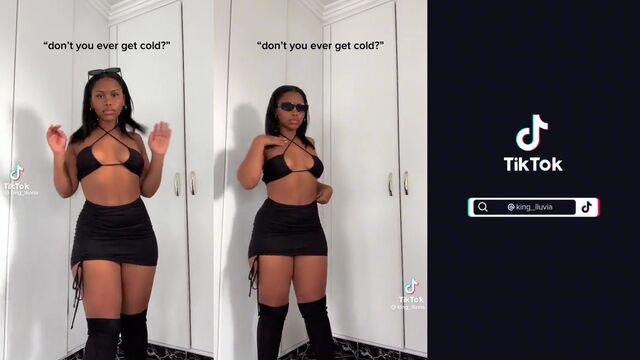King_Lluvia drills petite ebony with small tits and big ass