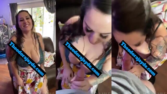 Thick and thicc MILF with big tits gets inked and fucked hard