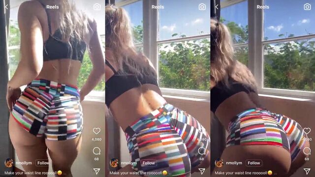 Hot twerk sexy dance with a stunning girl