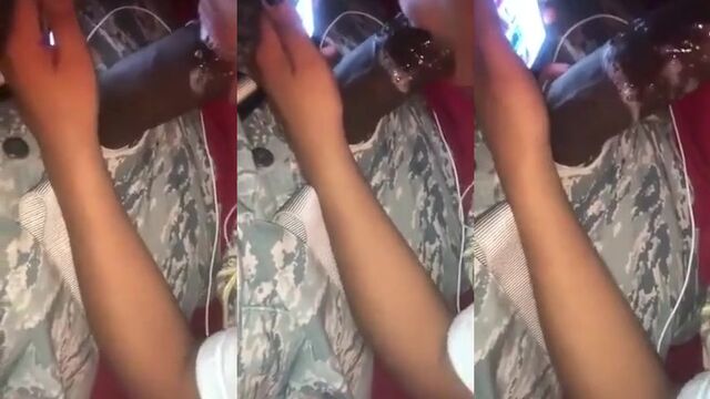 Blasian Couple - Asian GF Rides Long Black Cock