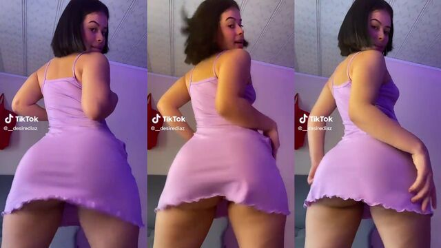 The fat ass of this Venezuelan slut is a real spectacle when she shakes it