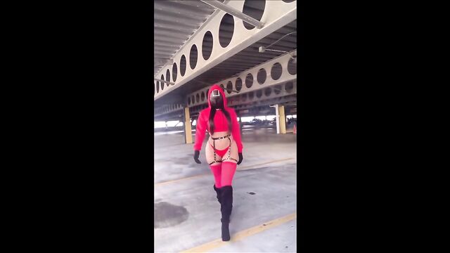Sarada is training with her father using the Shadow Clone Jutsu