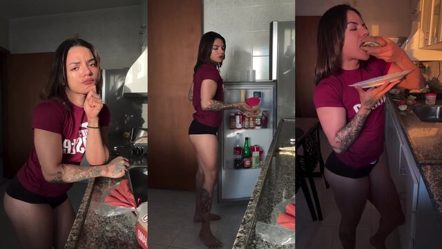 A gostosa Isabella Sena foi à academia e se diverteu muito