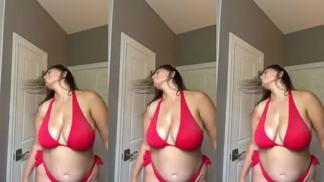 Ashley Graham gets naked and indulges in some sweet donut pleasure