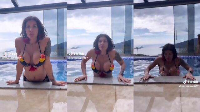 Tranny with huge boobs gets fucked hard and deep