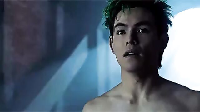 Ryan Potter shows off his ass and cock in this hot nude scene