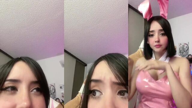 Twitch streamer Mirna shows her boobs to Colombian fans