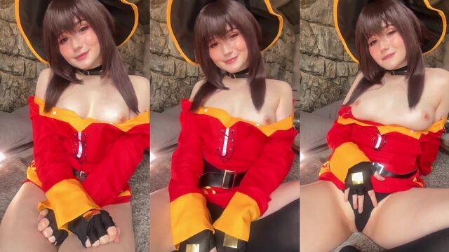 A cute cosplayer gets fucked hard in a wild scene