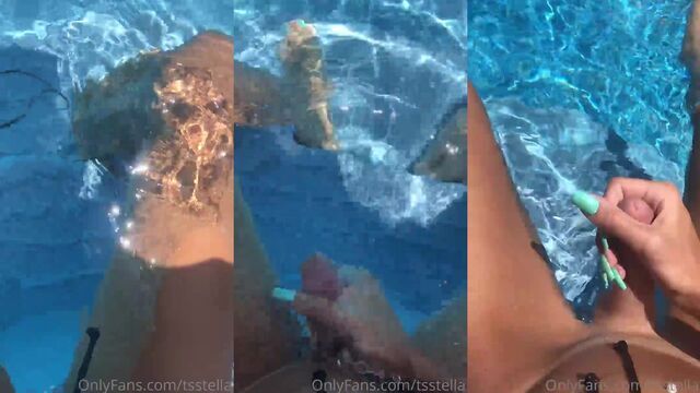 Shemale ass gets stuffed with a dildo in this hot video