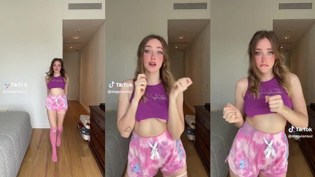 Argentina amateur TikTok video with sexy Latina dancing