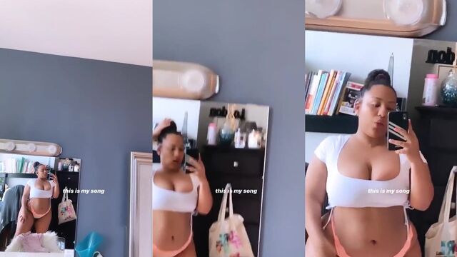 Juicy Dominican BBW gets her pussy eaten on cam show