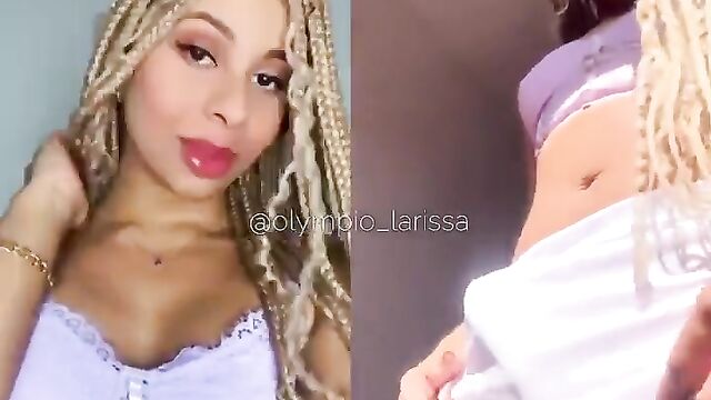 Cute TS girl shows her beautiful Tgirl body and hot ass