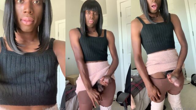 Hot trans girl fucks her girlfriend with passion
