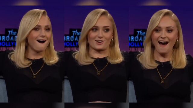 Hot actress Sophie Turner gets her tight asshole gapped