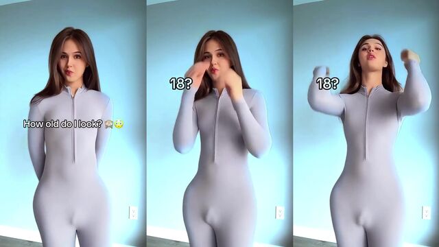 A gorgeous trans girl shows off her amazing body and seduces a guy easily