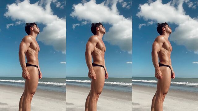Hot Latino guy shows his ass in this hot OnlyFans leak