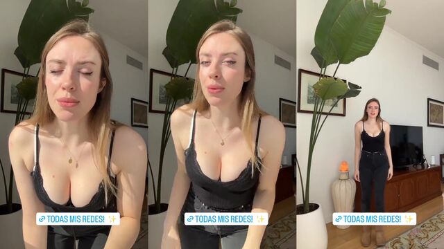 Hot Latina Maguiansuz dancing on TikTok from Argentina