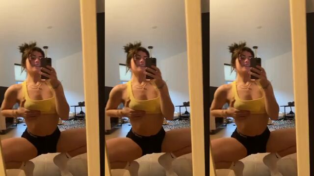 TikTok star Faith Ordway gets her big ass snapped and leaked