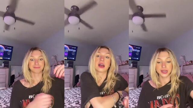 A man spanks his girlfriend for being too lazy on IG Live