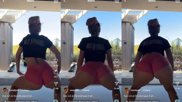Hot twerk sexy dance with a nice girl