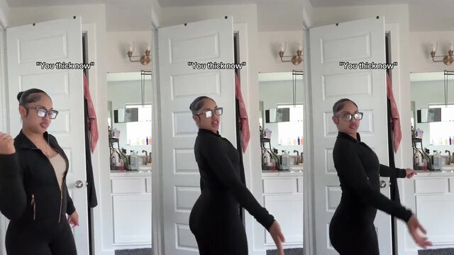 Thick Latina streamer twerks big ass on Instagram clip