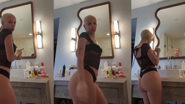 Thick singer’s freaky twerk and booty shake show