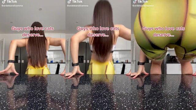 I saw a fat ass twerking on TikTok and I lost control